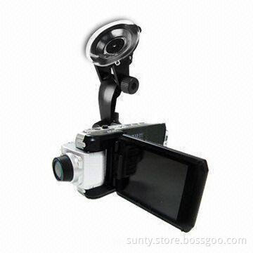 Car DVR Black Box Mobile DVR with 1080P 2.5CH and 270° Rotating Display
